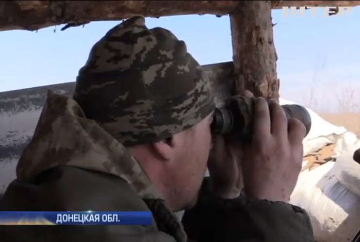 Под Мариуполем боевики подтягивают танковую роту (видео)