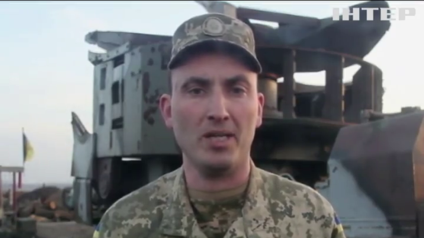 Під Мар'їнкою викрили позиції снайперів