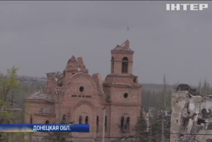 Под Донецком замечены танки боевиков (видео)