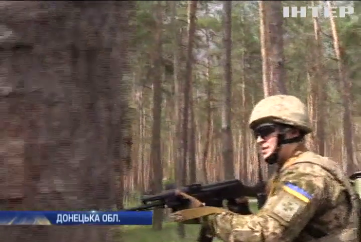 Прикордонники на Донбасі навчаються виходити з засідки бойовиків