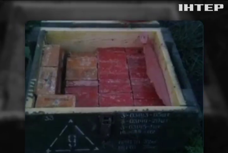 СБУ знайшла схованку з вибухівкою на Донбасі