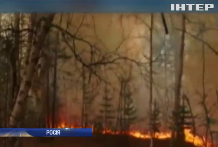 Далекий Схід Росії охопило лісовими пожежами