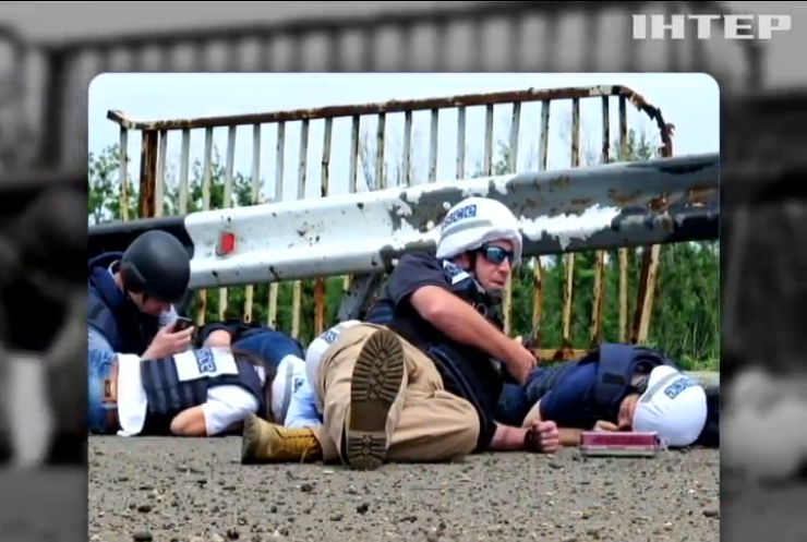 На Донбасі обстріляли спостерігачів ОБСЄ