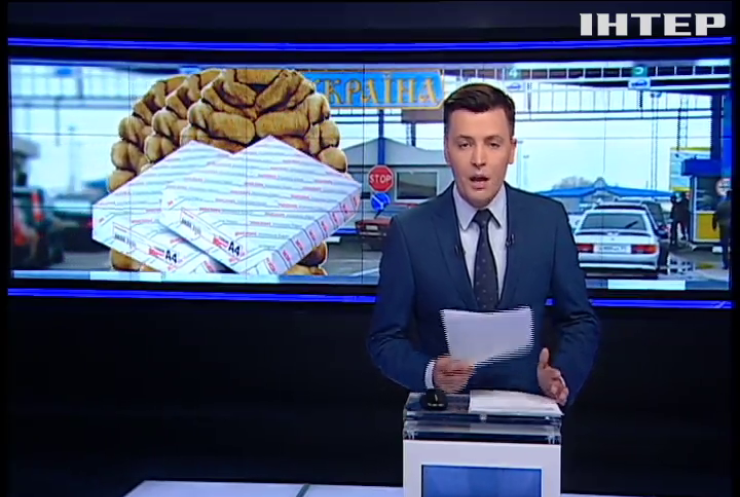 В Украину завезли дубленки и шубы под видом бумаги