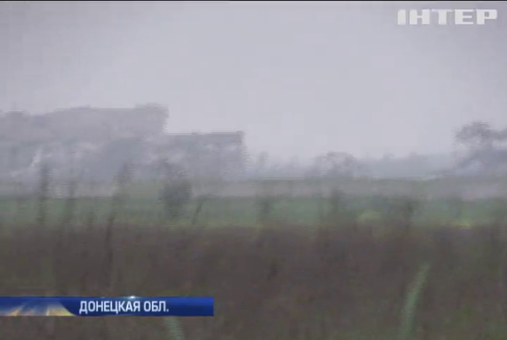 Шахту Бутовка обстреливают из аэропорта Донецка