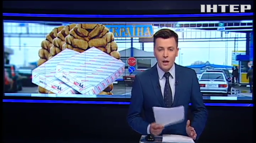 В Украину завезли дубленки и шубы под видом бумаги