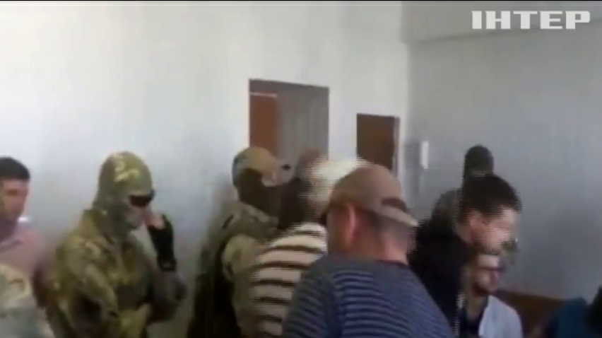 В Одессе блокировали суд над антимайдановцем