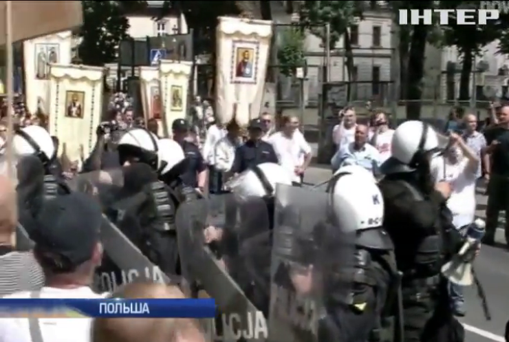 В Польше напали на участников украинской процессии