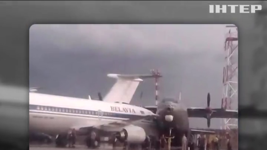 В аеропорту Мінська негода пошкодила 8 літаків