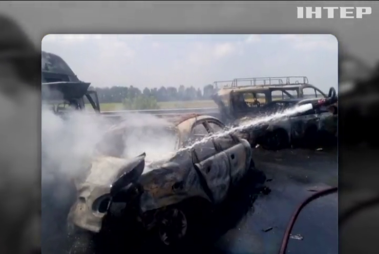В Кировоградской области люди сгорели живьем в автомобилях