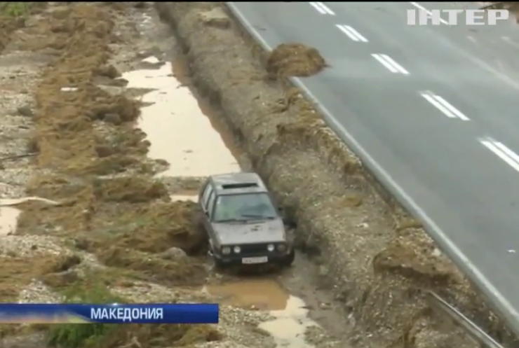 В Македонии из-за наводнения погибли 20 человек