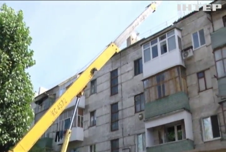Оппозиция проверила ход восстановления жилых домов в Луганской области