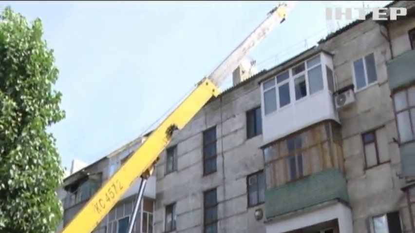 Оппозиция проверила ход восстановления жилых домов в Луганской области