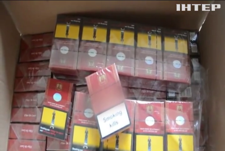 На Прикарпатті вилучили рекордну партію контрабандних цигарок
