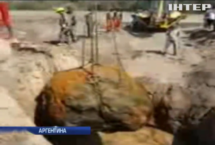 В Аргентині відкопали величезний метеорит