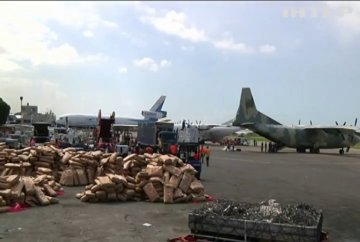 На Гаїті доправили 800 тонн гуманітарної допомоги