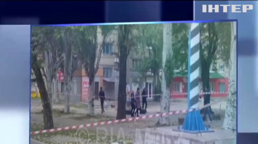 В Мелитополе бандиты устроили "разборку" на улице