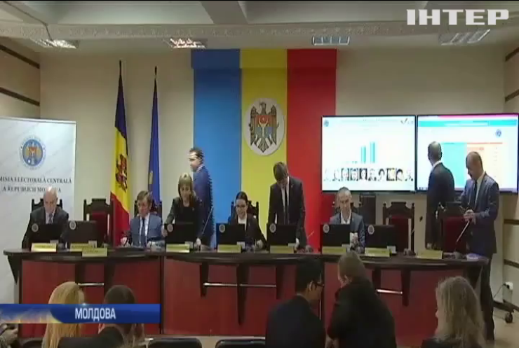 В Молдове граждане не смогли выбрать президента в первом туре