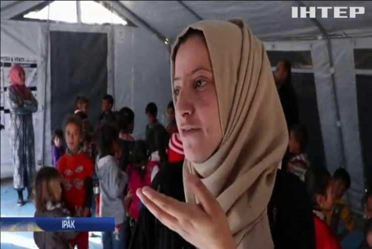 В Іраку відкрили школу у таборі біженців з Мосула