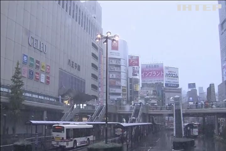 В Японії вперше за півстоліття в листопаді випав сніг