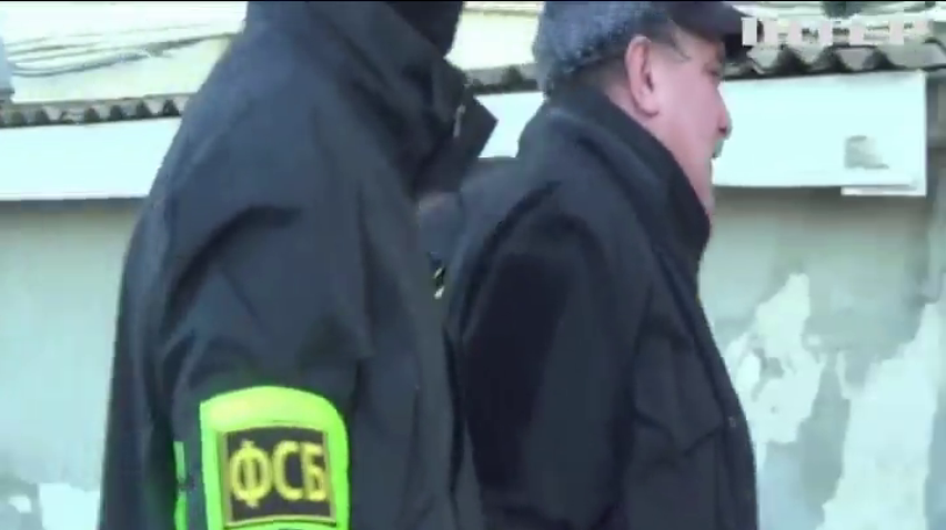 В России показали еще одного задержанного в Крыму "диверсанта" 