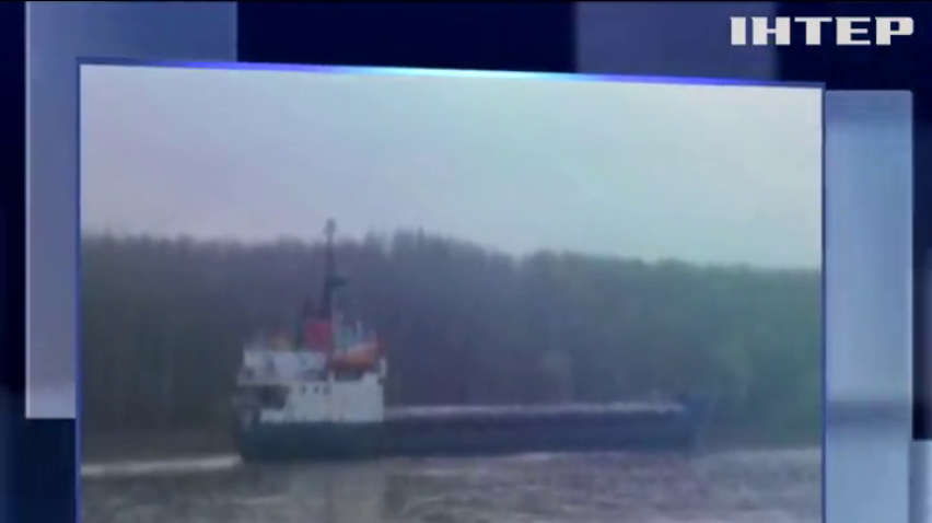 На Дунае пограничники задержали судно после захода в Крым