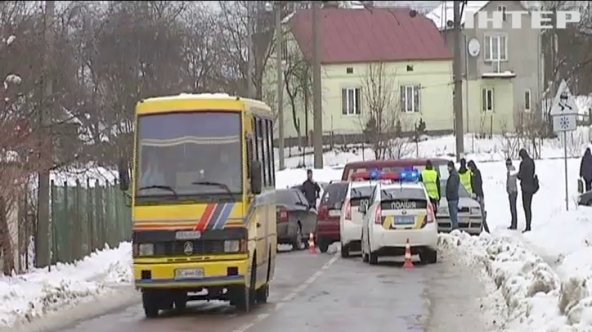 У Львові через негоду значно зросла кількість аварій 