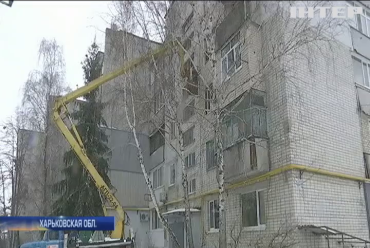 В Харьковской области жители трех многоэтажек выживают без отопления 