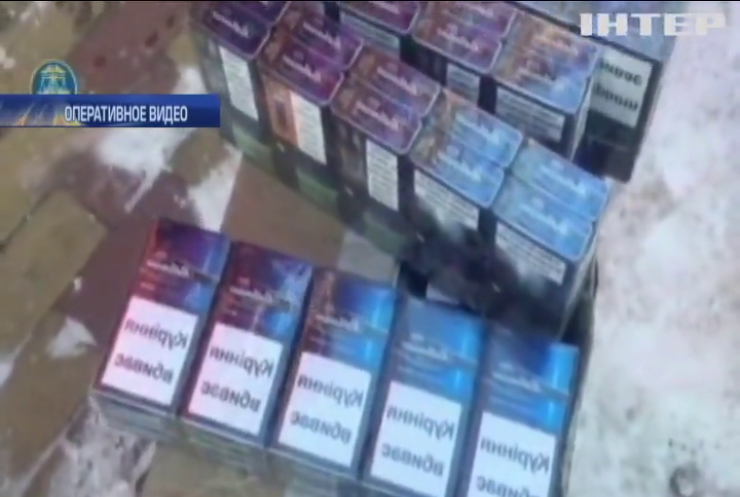 На границе с Румынией задержали контрабанду сигарет на 700 тысяч гривен