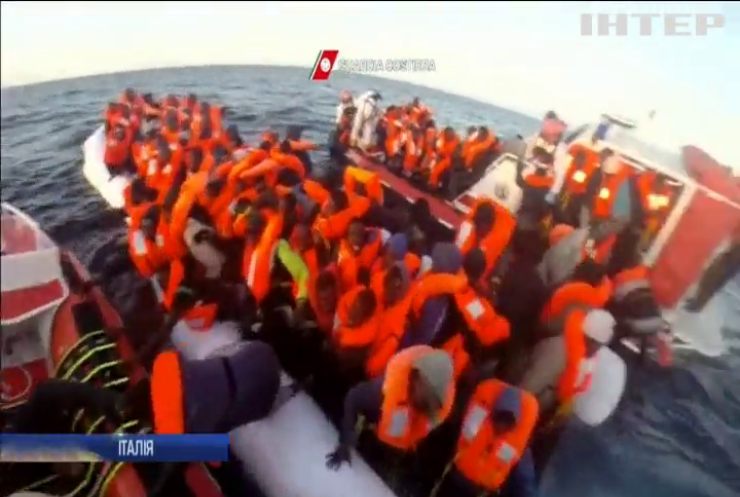Італійці врятували 800 мігрантів у Середземному морі