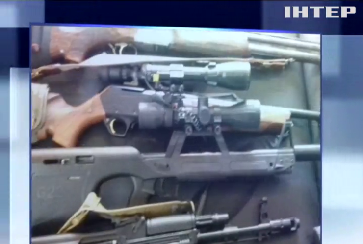 В Запорожье обнаружили нелегальный склад оружия 