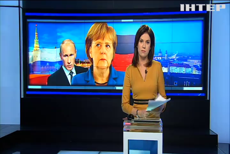 Меркель обсудила с Путиным выполнение Минских соглашений 