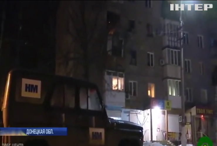 Боевики с артиллерии обстреляли жилые кварталы Авдеевки