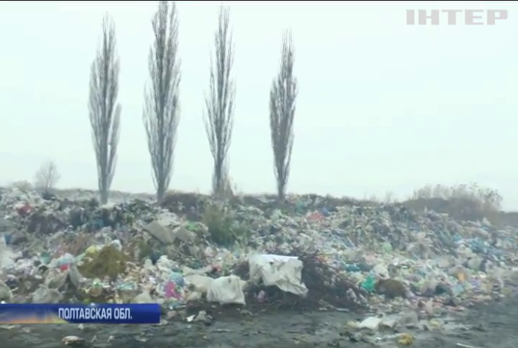 На Полтавщине задержали пять машин с львовским мусором 