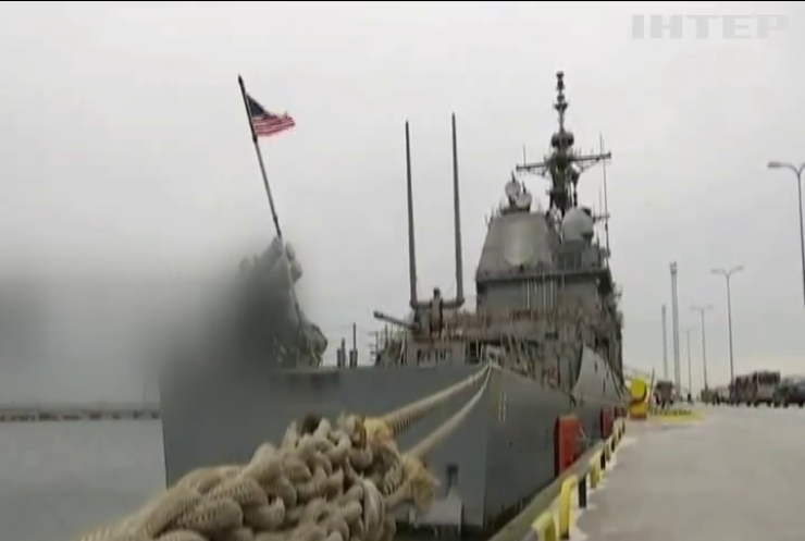 Американський ракетний крейсер прибув до Естонії 