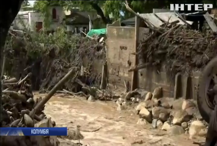 У Колумбії сильна повінь знищила сотні будинків