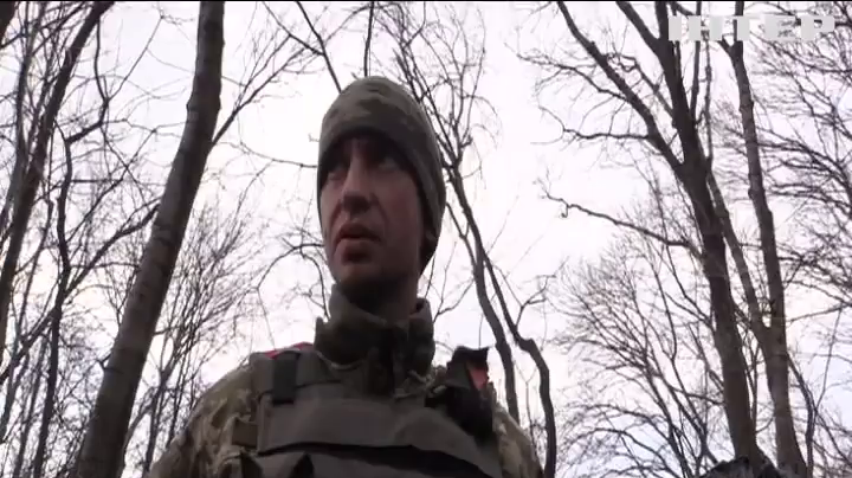Под Авдеевкой блиндажи военных заливает талой водой