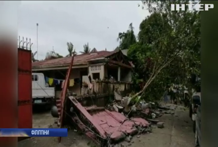 Землетрус у Філіппінах знищив десятки будинків