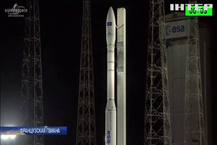 Во Французской Гвиане стартовала космическая ракета с украинским двигателем 