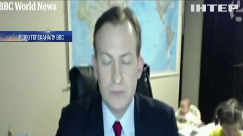 В США діти прикрасили ефір BBC