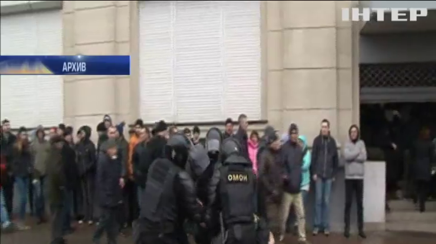В Беларуси во время протестов задержали двоих украинцев 