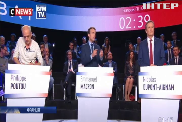 На дебатах у Франції переміг "лівий" кандидат