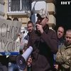 В Одессе майдановцы возмущаются действиями полиции на Аллее Славы (видео)