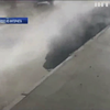 В Тернополе лужи на дорогах заливают асфальтом (видео)