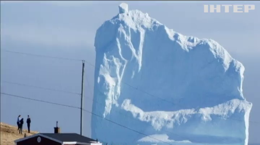 До узбережжя Канади приплив величезний айсберг