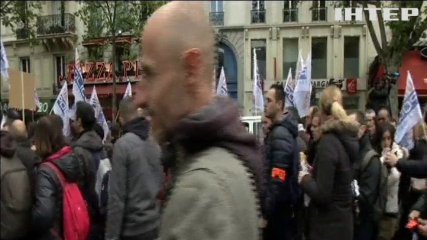У Франції підлітки протестують проти Макрона та Ле Пен