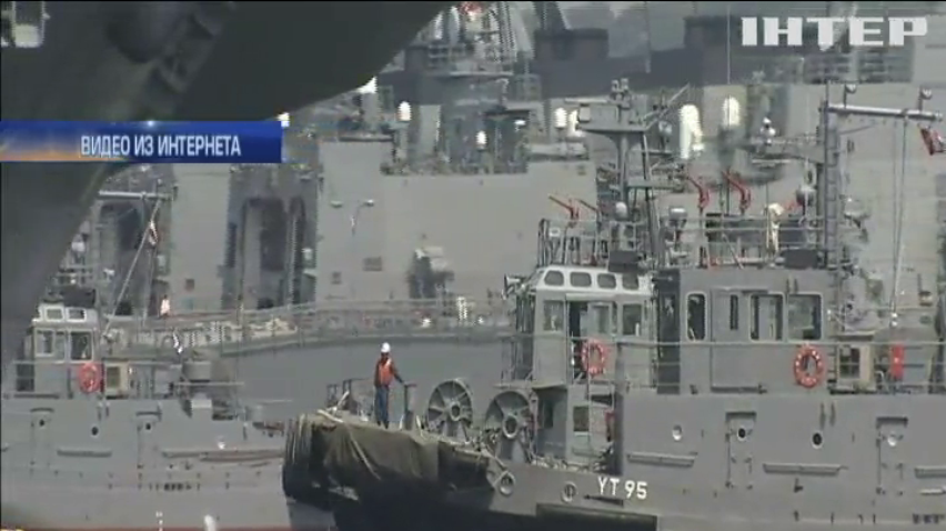 Япония отправила флагман флота на помощь США