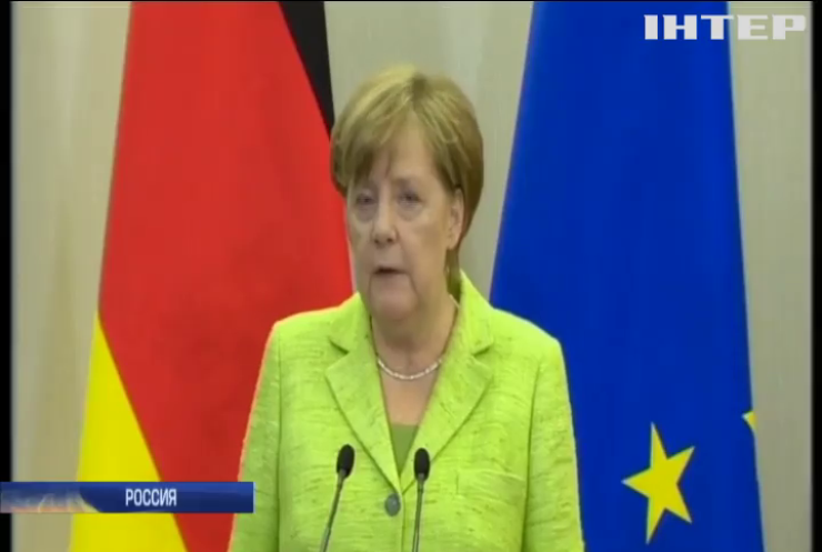 Меркель и Путин обсудили соблюдение минских договоренностей
