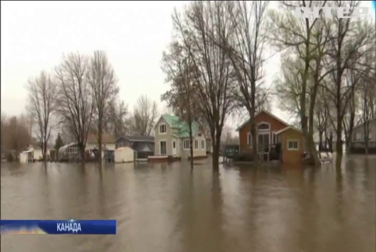 В Канаді через повінь затоплені тисячі будинків