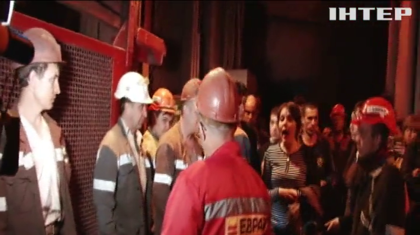 У Кривому Розі через страйк шахтарі відмовилися підніматися на поверхню